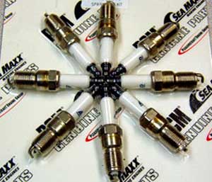 Spark Plug Set, Platinum spark plugs for 2002-up 5.7L Excalibur engines RP030010