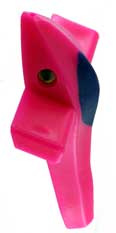 Resin Trolling Bird 6 Inch Pink and Blue