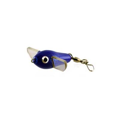 Wooden Sparrow 3 Inch Blue