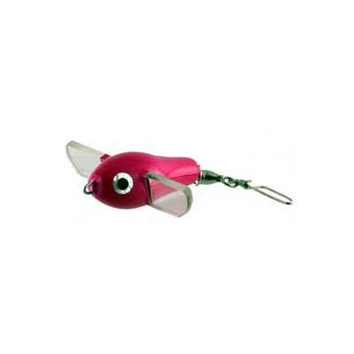 Wooden Sparrow 3 Inch Pink