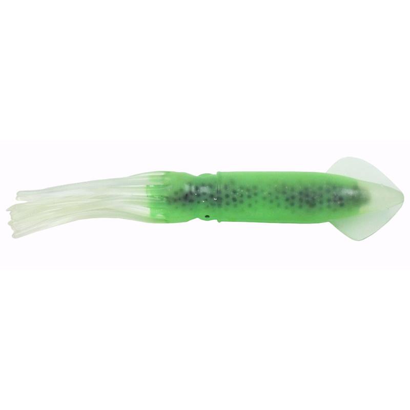 Squid, Full Body, 12 inch, Green, Black