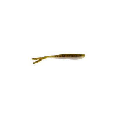 Soft Bait Shad Straight Split Tail 4 Inch Chartruse Pearl (4-Pack) CTSB1177