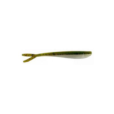 Soft Bait Shad Straight Split Tail 6 Inch Chartreuse Pearl (3-Pack)