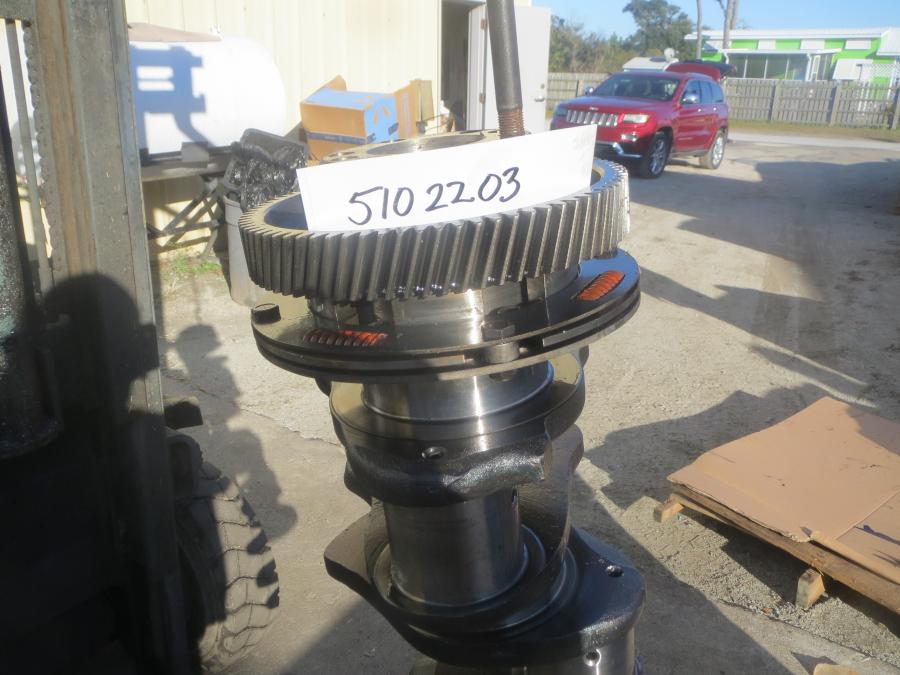 Detroit Diesel Crankshaft with Gear 5102203 off of 16V-92