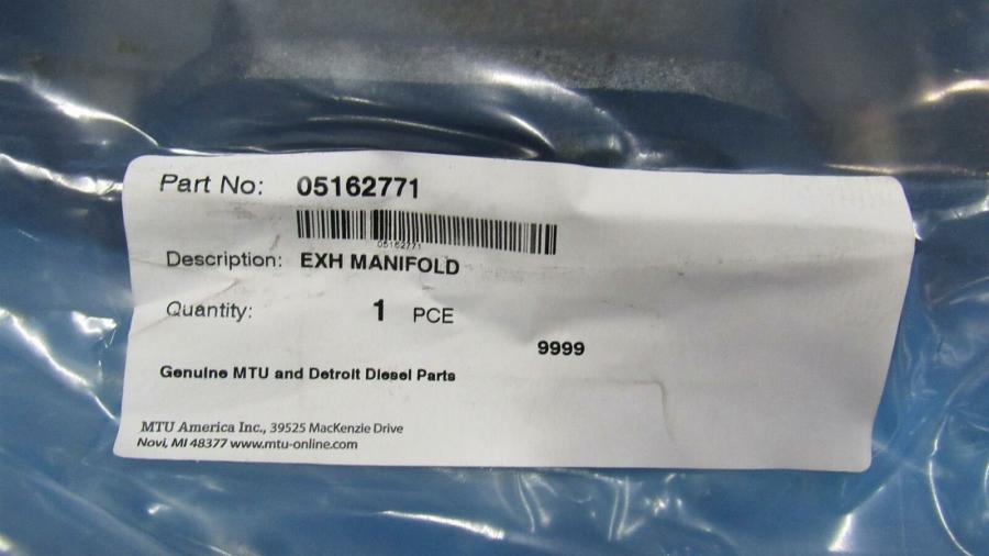 Detroit Diesel Exhaust Manifold 6-71 or 12V71, 5162771