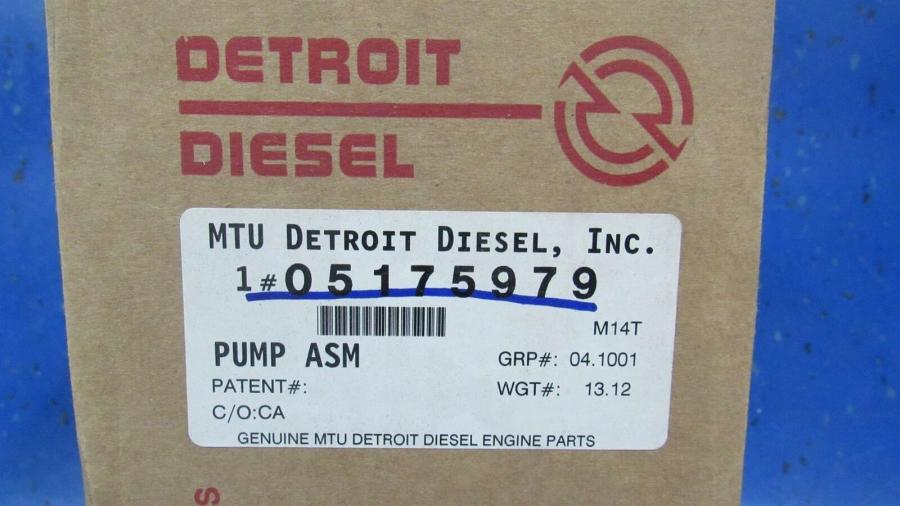 Detroit Diesel Oil Pump 6-71 L.H. ASM 5175979