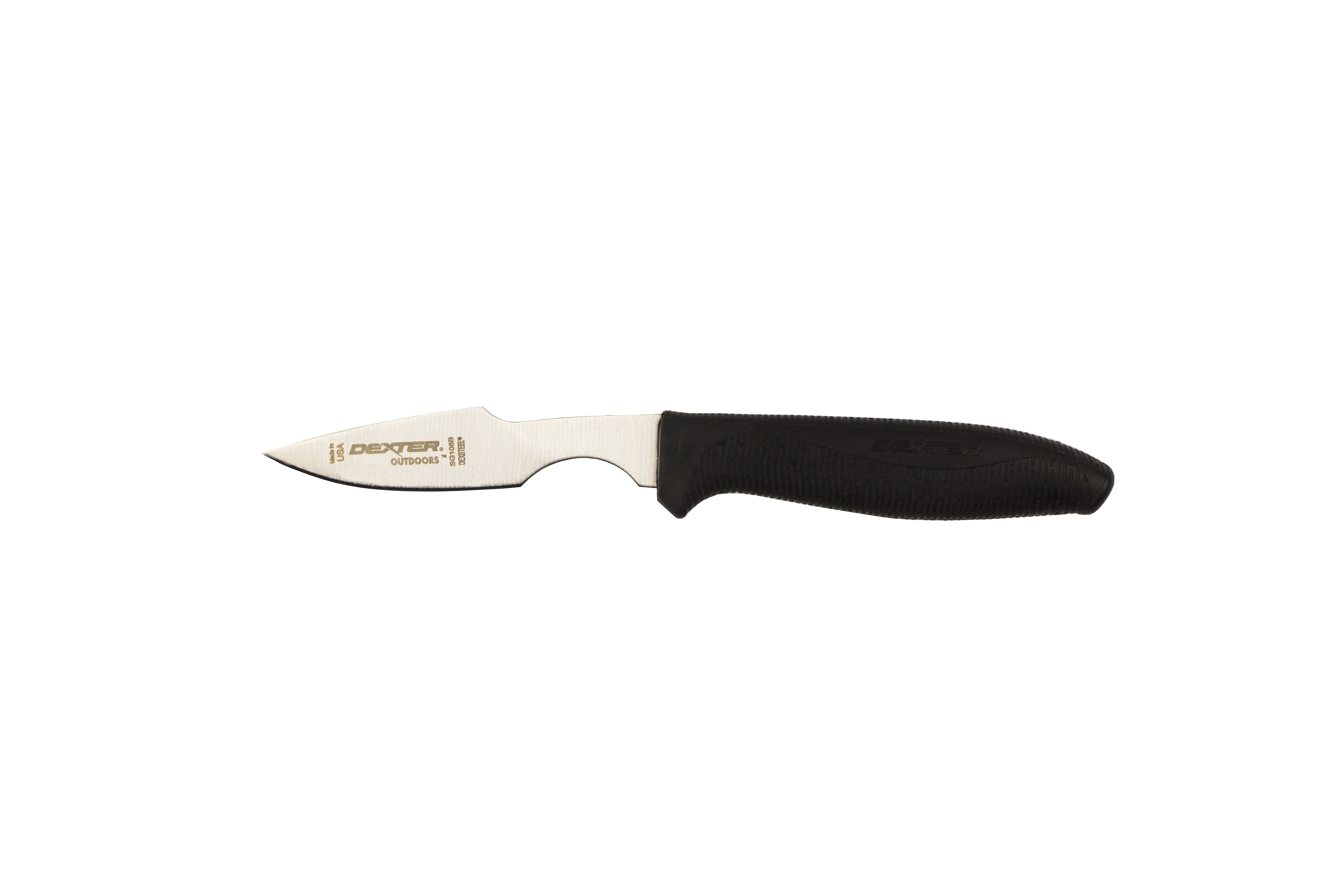 3-1/2" Caping Knife, Black Handle