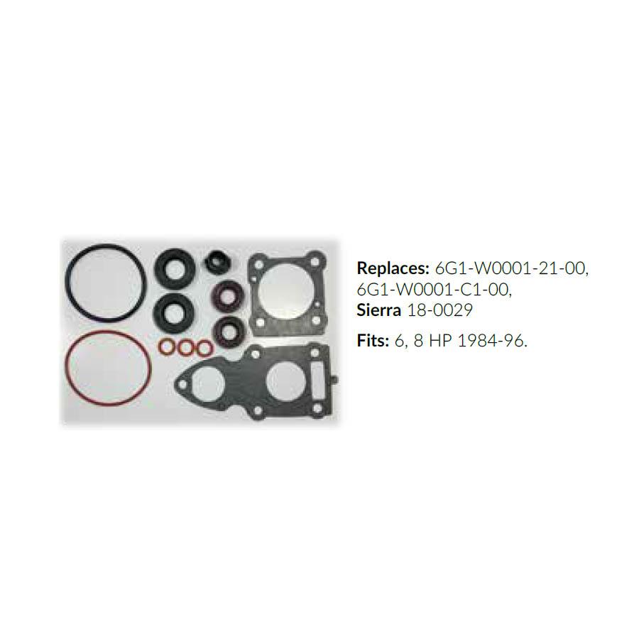 Lower Unit Seal Kit Replaces Yamaha 6G1-W0001-21-00, 6G1-W0001-C1-00