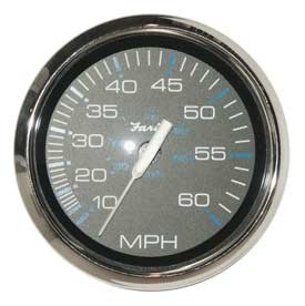 Speedometer 60 MPH, Chesapeake Black Stainless Steel (SE9509) 4 Inch