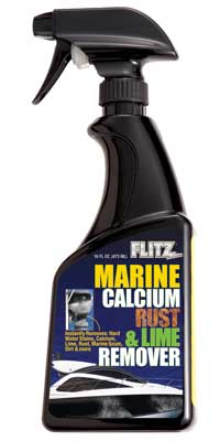 Calcium Rust Remover Instant 16 oz Spray Bottle Flitz MR 21706