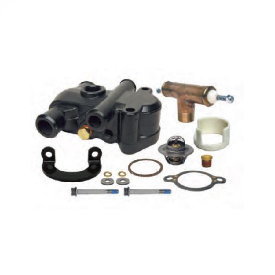 Thermostat Kit MCM/MIE 4.3/5.0/5.7 Carbureted (w/ Dry Joint Exhaust)
