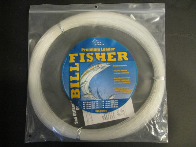 Billfisher 250Lb 100Yds Clear 1.8mm LC100-250 Mono Leader