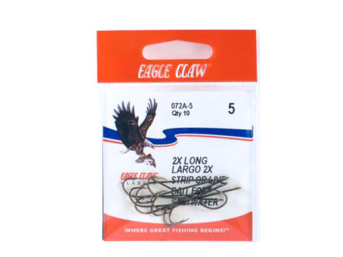 Eagle Claw 072A-5 Classic Hooks 10Pk Sz5 Brnz [HNR0848-0723