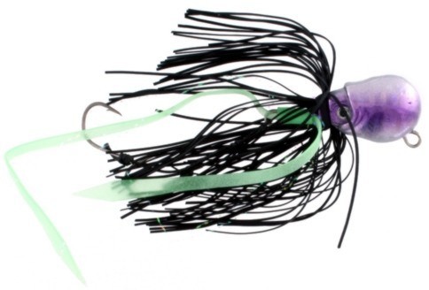 Vertical Jig Octopus Purple/Silver 1.4 ounce - Almost Alive Lures