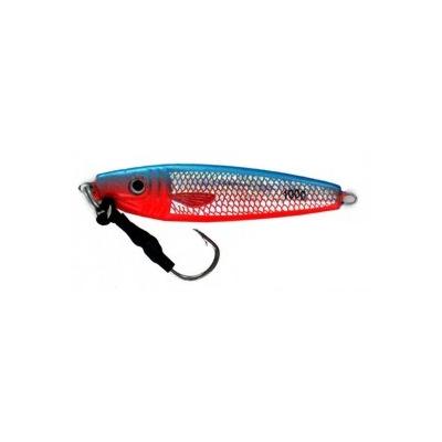 Vertical Jig Electra Blue/Red/Silver 3.5 ounce - Almost Alive Lures
