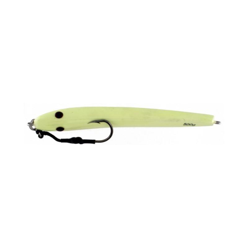 Vertical Jig Jabbah Glow 17.5 ounce - Almost Alive Lures