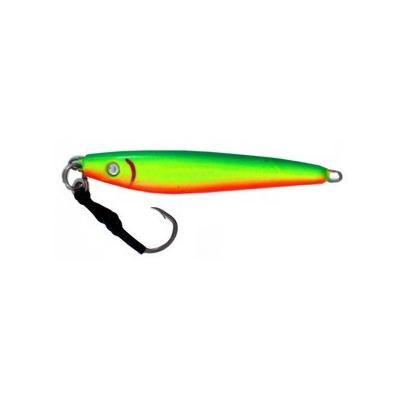 Vertical Jig Nunki Green/Chartreuse/Orange 3.5 ounce - Almost Alive Lures