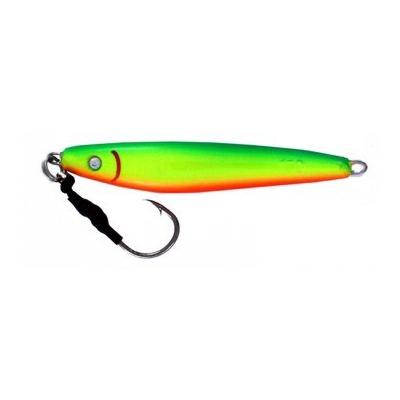 Vertical Jig Nunki Green/Chartreuse/Orange 5.3 ounce - Almost Alive Lures