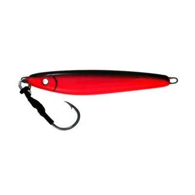 Vertical Jig Nunki Black/Red 5.3 ounce - Almost Alive Lures [JT136-150-02]  - $4.99 : ebasicpower.com, Marine Engine Parts, Fishing Tackle