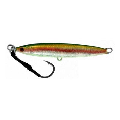 Vertical Jig Arm Green/Gold/Flash 5.3 ounce - Almost Alive Lures