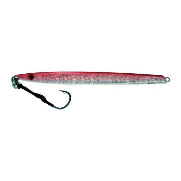 Vertical Jig Sargas Red/Flash 7 ounce - Almost Alive Lures