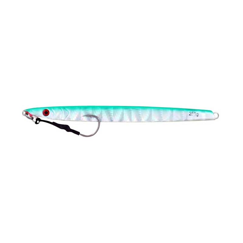 Vertical Jig Sargas Green/Flash 8.75 ounce - Almost Alive Lures