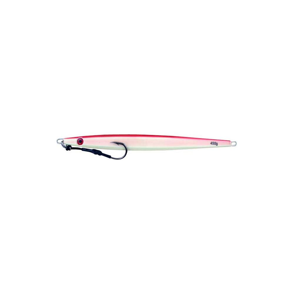 Vertical Jig Rigel Pink/Glow 15.75 ounce - Almost Alive Lures