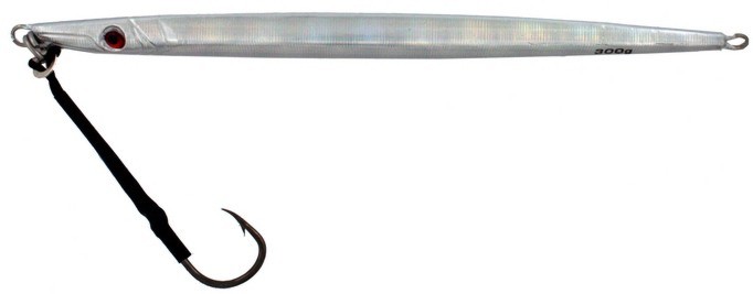 Vertical Jig Cheleb Silver Flash 10.5 ounce - Almost Alive Lures
