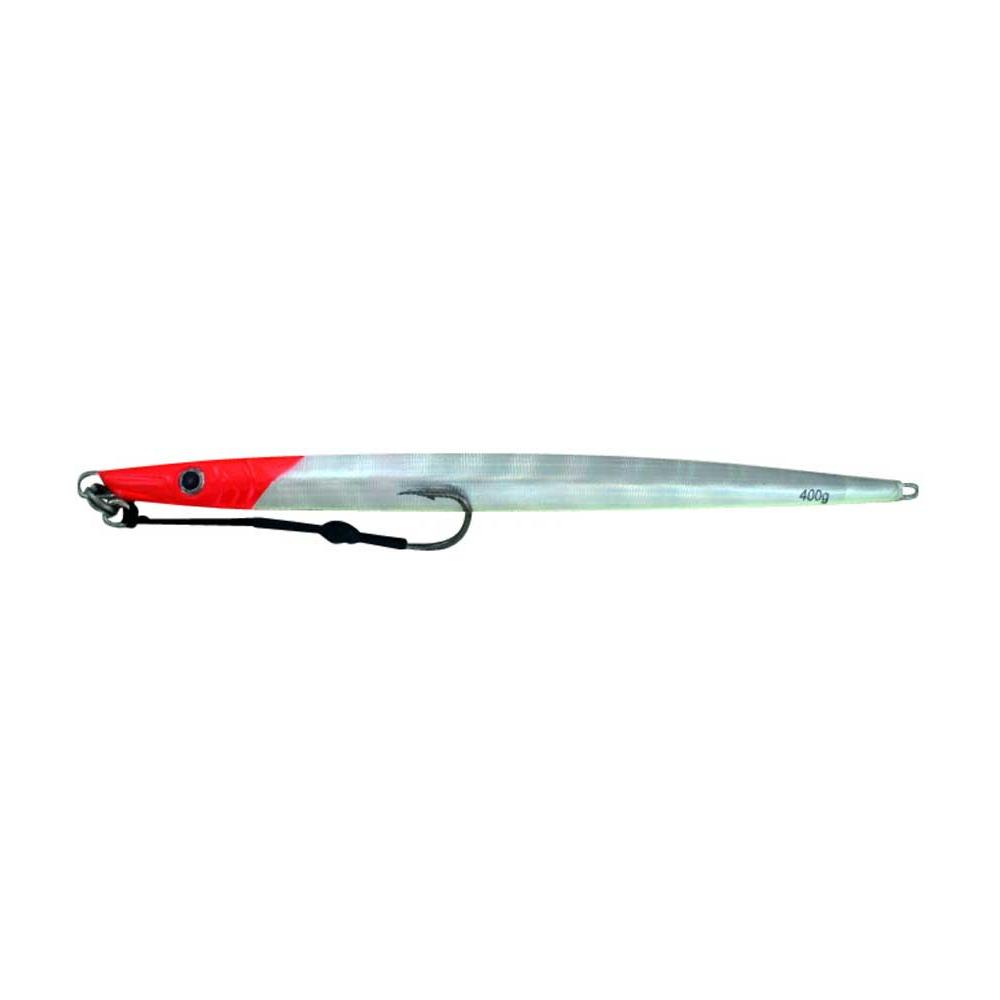 Vertical Jig Cheleb Red/Silver Flash 14 ounce - Almost Alive Lures