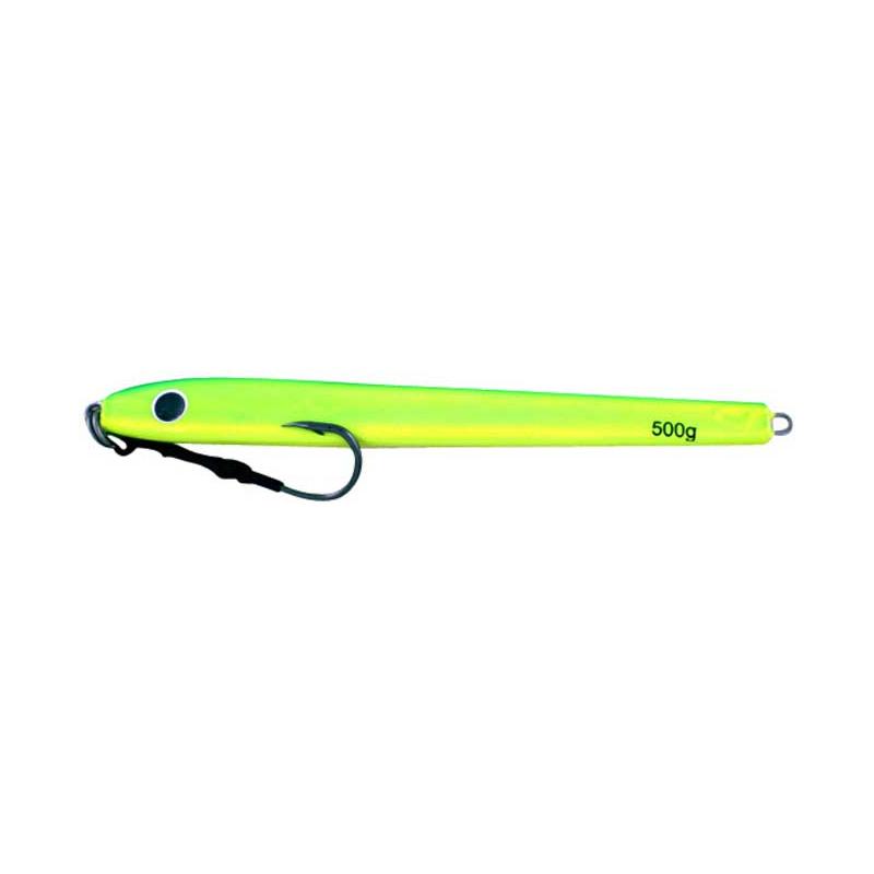 Vertical Jig Media Chartreuse 17.5 ounce - Almost Alive Lures