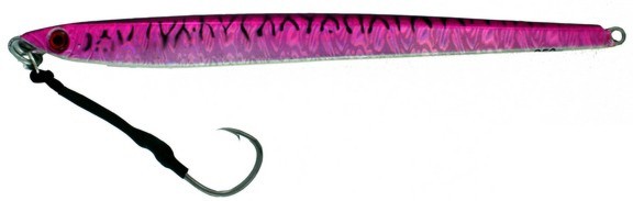 Vertical Jig Rana Pink/Striped Flash 9 ounce - Almost Alive Lures