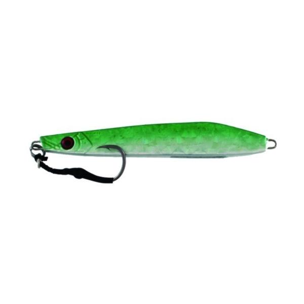 Vertical Jig Capella Green/Flash 10.5 ounce - Almost Alive Lures