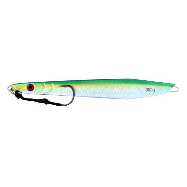 Vertical Jig Sabik Green/Silver Flash 10.5 ounce - Almost Alive Lures