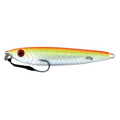 Vertical Jig Gatria Orange/Silver Flash 7 ounce - Almost Alive Lures