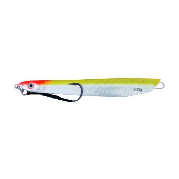 Vertical Jig Merak Yellow/Silver Flash 10.5 ounce - Almost Alive Lures