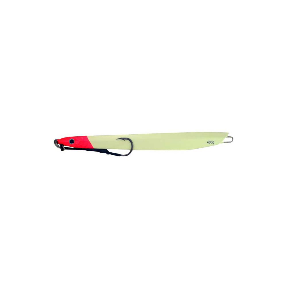 Vertical Jig Merak Red/Glow 14 ounce - Almost Alive Lures