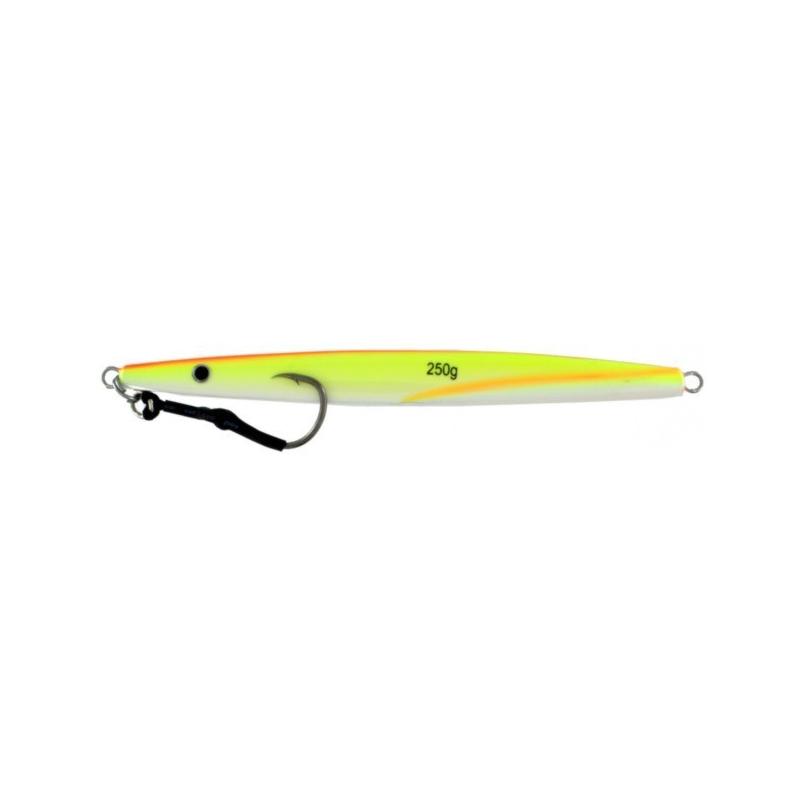 Vertical Jig Orange/Yellow 8.5 ounce - Almost Alive Lures