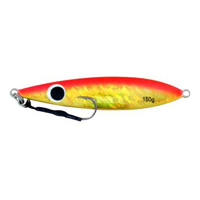 Vertical Jig Hadar Orange/Yellow Flash 5.25 ounce - Almost Alive Lures