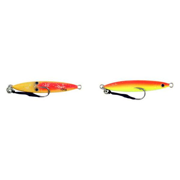Vertical Jig Sinistra Orange/Yellow 3.5 ounce - Almost Alive Lures