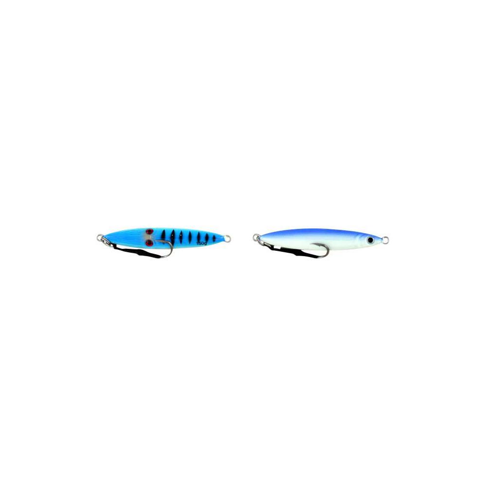 Vertical Jig Sinistra Blue/White 5.25 ounce - Almost Alive Lures