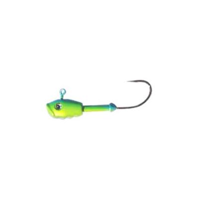 Jig Head Enif Chartreuse/Green 3.5 ounce - Almost Alive Lures