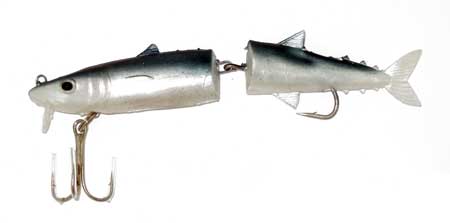 Mackerel- split body swim bait 14 cm - 5.5 in