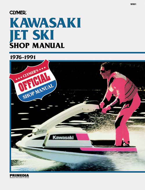 Service Manual, Kawasaki Jet Ski, 1976-1991