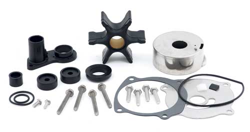 New Water Pump Kit with Housing for Johnson Evinrude v4/v6 w Weep Hole 5001594