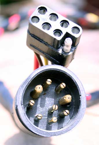 close  up  of  connectors