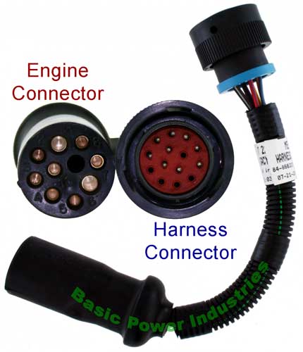 Adapter, Wiring Harness, 14 Pin to 10 Pin, Mercruiser