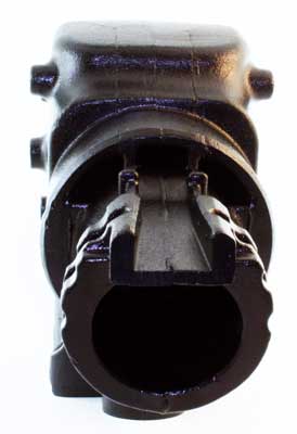864591T02 Dry-Joint Exhaust Riser Rear View