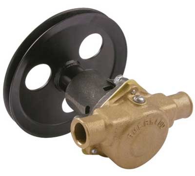 Water Pump Raw for PCM Ford 302 351 Engines 1 Inch Inlet and Outlet