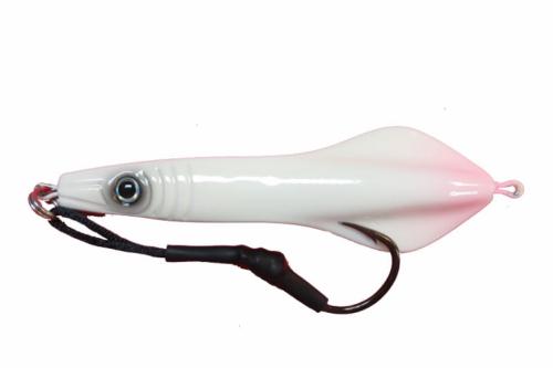 "Sammie" Jig Style 4 Holographic One Side/Painted With Pink Tip