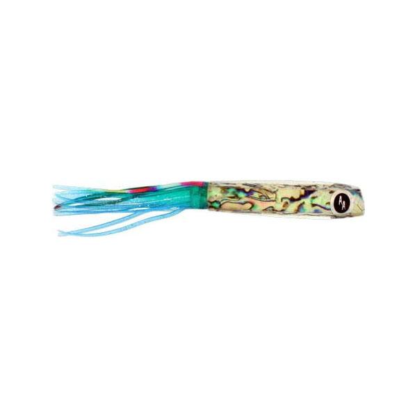 SOOPAH Lure Abalone Shell with Blue Skirt, 7 inch